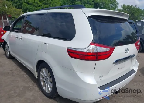 2015 Toyota Sienna Limited 7 Passenger from USA, damaged, VIN 5TDYK3DC8FS573348